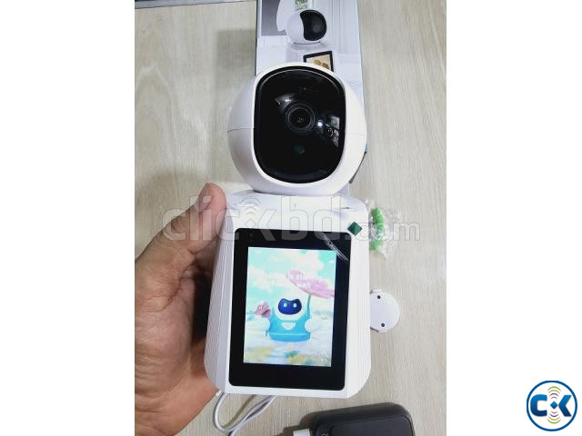 QP001 Video Calling V380 Wifi Camera With Display large image 4