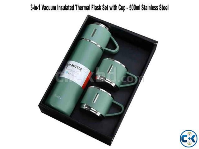 3-in-1 Vacuum Flask Set 500ML large image 3