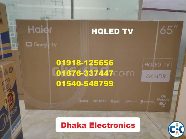 Brand New 65 inch Haier H65P7UX HQLED 4K Google TV large image 0