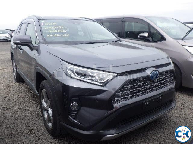 TOYOTA RAV4 4WD HYBRID G PACK 2019 MODEL large image 0