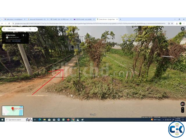 9 decimal Land near Hemayetpur large image 3