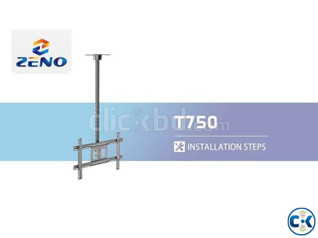 Zeno T750 Ceiling Tv Mount 32-80 Inch large image 0