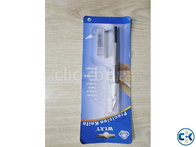 Precision Knife Crafting Art Pen With 5 Blades large image 1