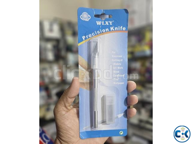 Precision Knife Crafting Art Pen With 5 Blades large image 3