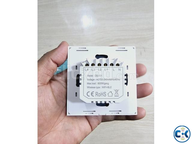 DS-101 Wifi Smart Bulb Switch 4 Gangs APP Controll large image 2