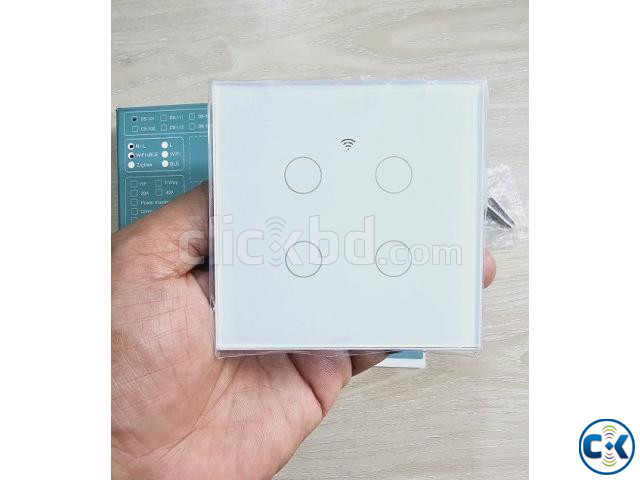 DS-101 Wifi Smart Bulb Switch 4 Gangs APP Controll large image 4