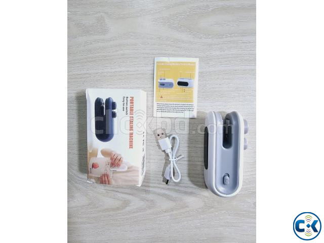 Rechargeable Mini Bag Sealer Machine large image 1