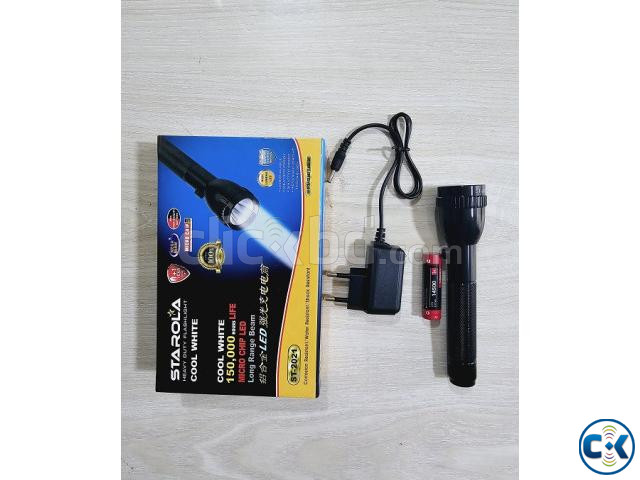 Starola St-2021 Rechargable Mini Flash Light Torch large image 0