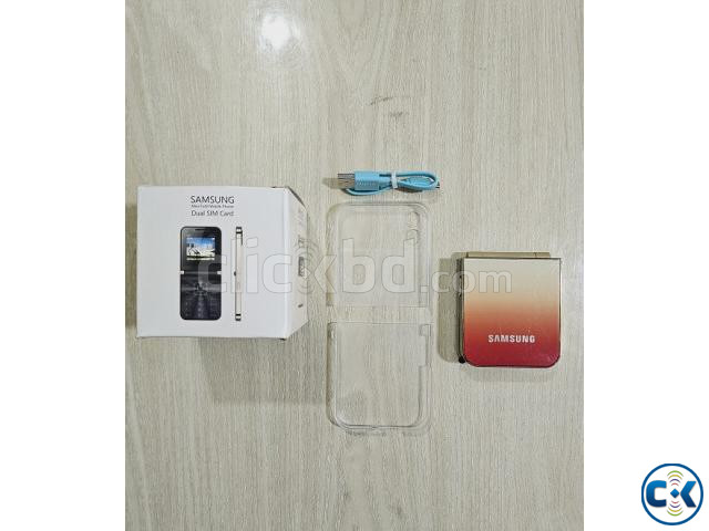 Samsung A70 Pro Foldable Phone Dual Sim With Cover Red large image 2