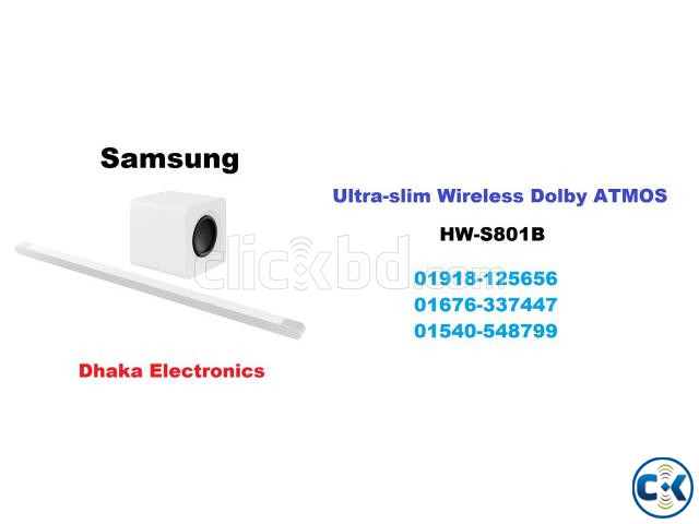 Samsung HW-S801B Wireless Dolby ATMOS Soundbar 3.1.2ch. large image 0