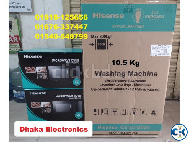 Hisense WT5J1013DT Top Load 10.5kg Washing Machine Price BD large image 0