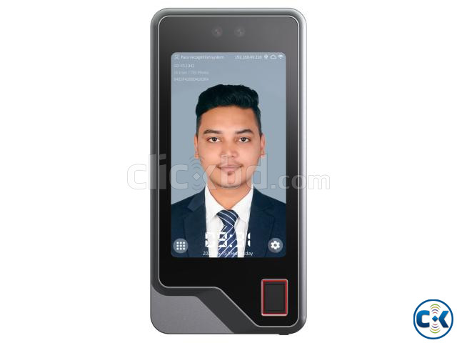 Fastface Pro FP RFID Face Fingerprint 5-Inch Display large image 0