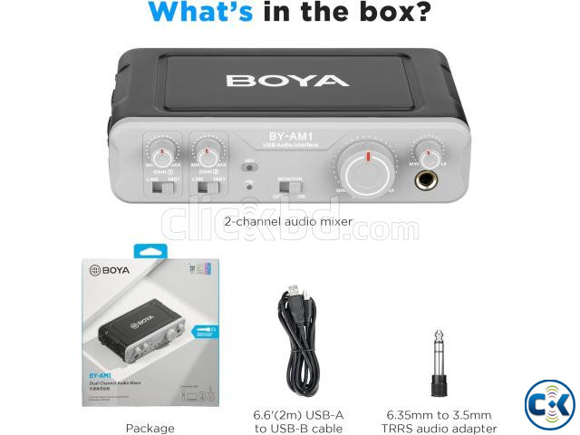 BOYA by-AM1 Audio Interface large image 3