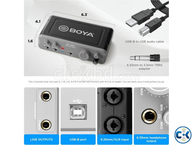 BOYA by-AM1 Audio Interface large image 4