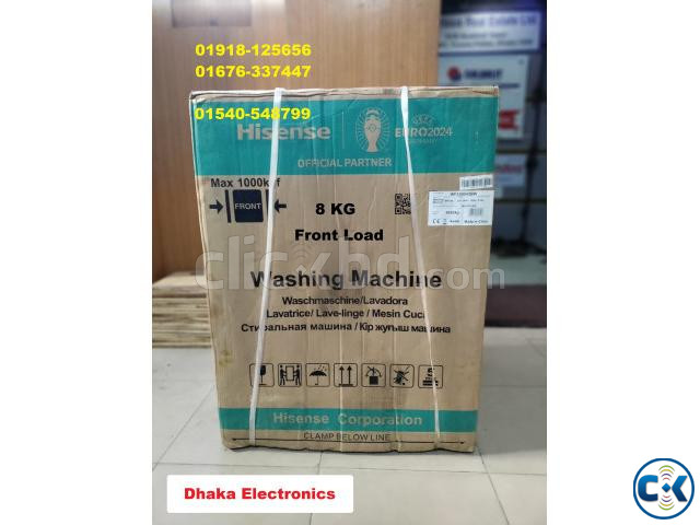 8 Kg Hisense WF3S8043BW Inverter Front Load Washing Machine large image 0