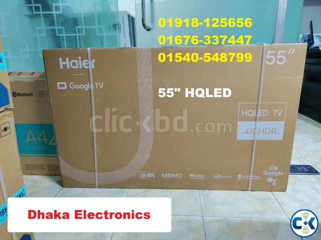 Haier H55P7UX 55 inch HQLED 4K Google TV Price BD Official large image 0