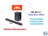 JBL 2.1 Deep Bass MK2 Soundbar