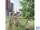 7.5 katha Lake View plot sale in Bashundhara R A