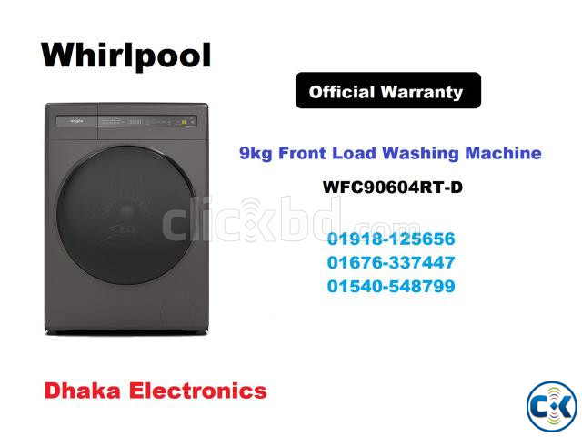 Whirlpool WFC90604RT-D Front Load Washing Machine 9 KG large image 0