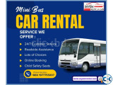 Minibus Tourist bus Big bus rent in Dhaka Bangladesh