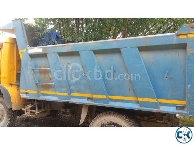 টাটা ড্রাম ট্রাক ডাম্প ট্রাক drum dump truck large image 2