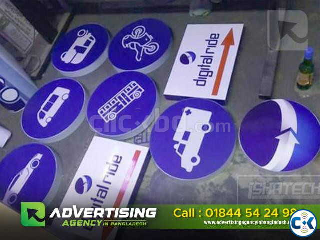 Bell Sign Round Sign Board price in Bangladesh large image 0