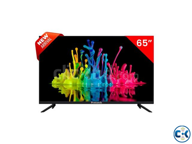 Pentanik 65 inch 4K VC FL Android TV large image 1