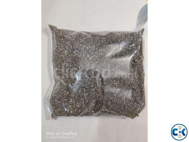 চিয়া সিড Chia Seeds DUST FREE - FREE DELIVERY FOR UTTARA large image 0