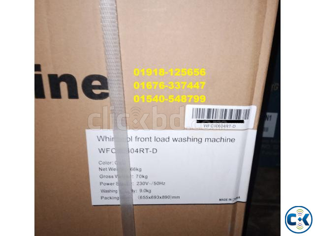 Whirlpool Front Load 9 KG Washing Machine Pric large image 1