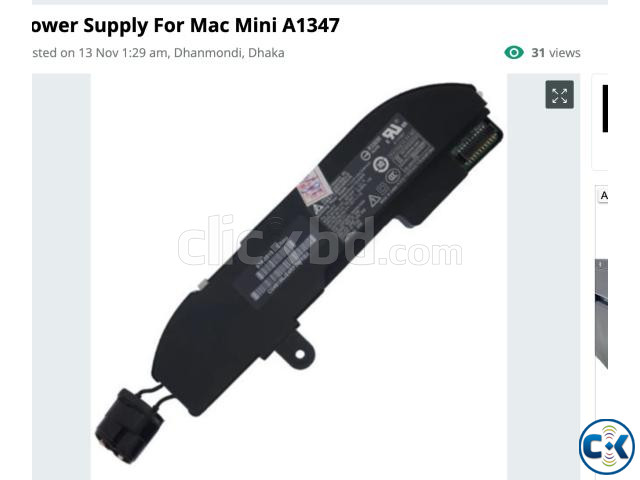 This power supply is compatible with Mac Mini A1347. This po large image 0