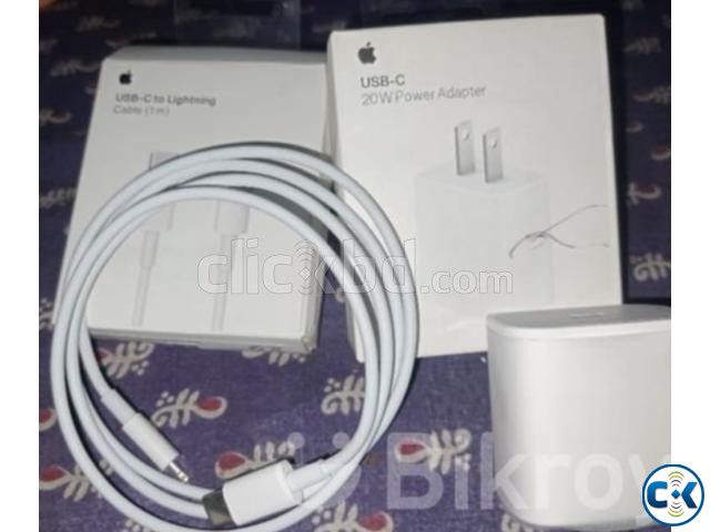 type c to apple adapter and cable. জিনিসটা একেবারেই নতুন এক large image 0