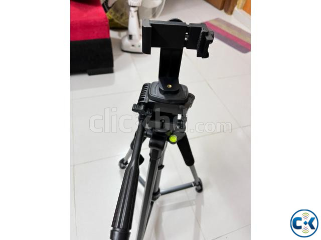 Zomei T120 Tripod With Mobile Vlogging Holder 360 Degree  large image 1