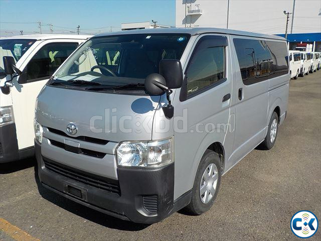 TOYOTA HIACE LONG DX DUAL AC PACK 2019 MODEL large image 1