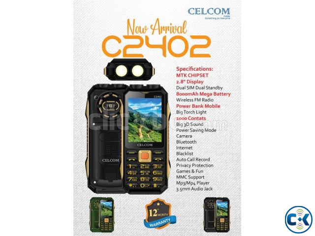 Celcom C2402 Mobile big bettery 8000 Mah large image 0