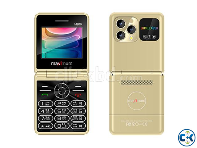 Maximum MB10 Diamond Folding Feature Phone large image 0