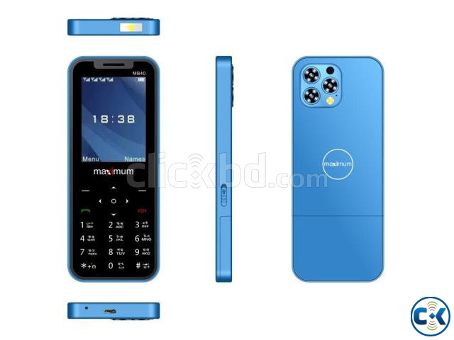 Maximum MB40 Pro Max Feature Phone 4 Sim large image 1