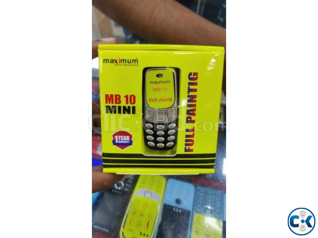 MAXIMUM MB10 Super Mini FEATURE PHONE large image 3