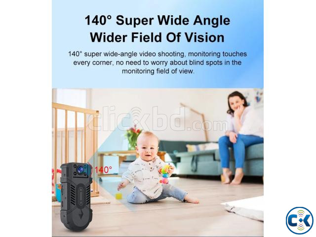 MD32 HD 1080P Body Mini Camera Portable Night Vision large image 2