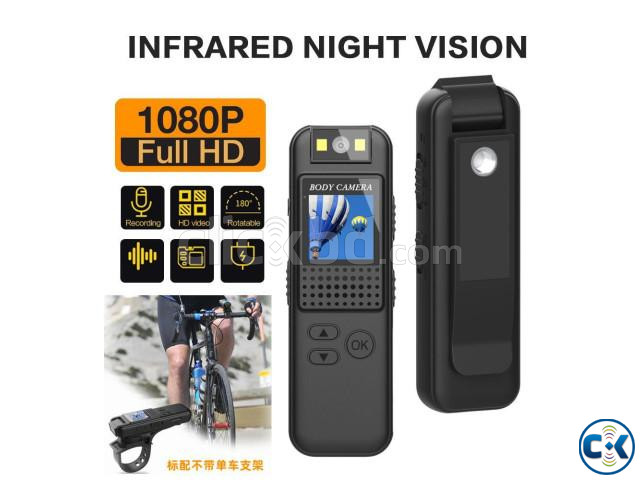 CS08 Body Camera 1080P HD Body Cam With Back Clip Portable large image 2