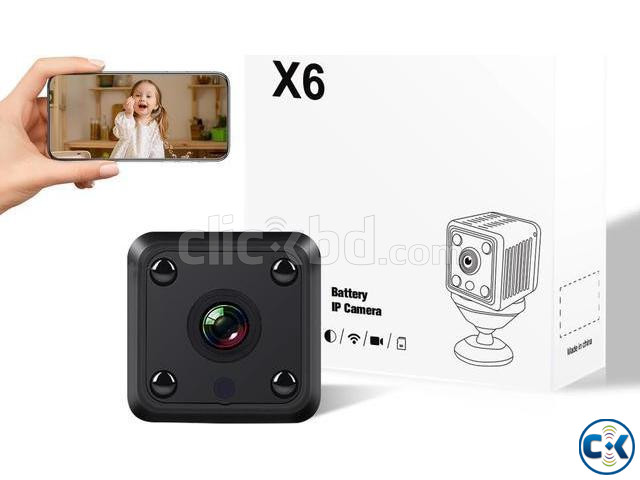 X6 1080P Wireless WiFi Mini Camera Sensor Infrared Night Vis large image 3