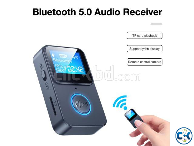 C33 Bluetooth Receiver 5.0 Audio Mini MP3 Player large image 0