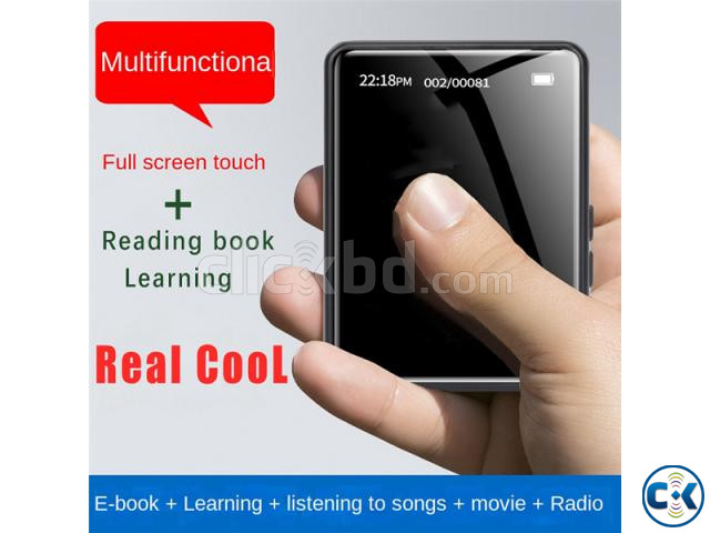 X6 Mp3 Player 2.4 Inch Touch Screen Full Metal Body large image 0