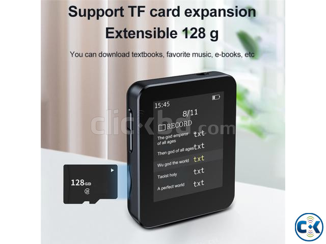 MP3 Player Support TF Card Bluetooth 5.0 large image 1