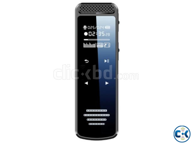 Q55 Mini Digital Voice Recorder 32GB Keypad Touch Metal Body large image 0