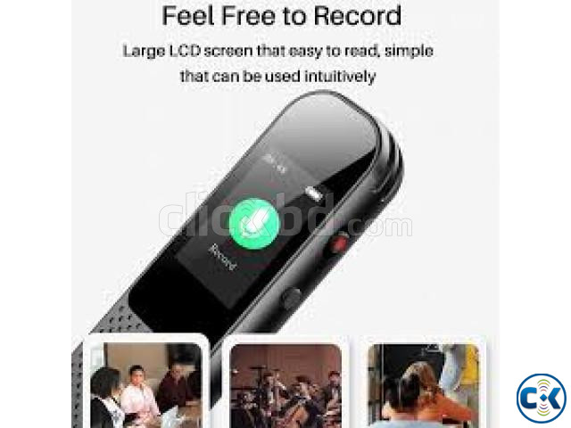 Benjie K9 32GB Digital Voice Recorder Built-in Speaker with large image 2