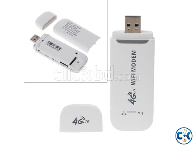 LTE 4G USB Modem With Wifi Hotspot Single Sim large image 1