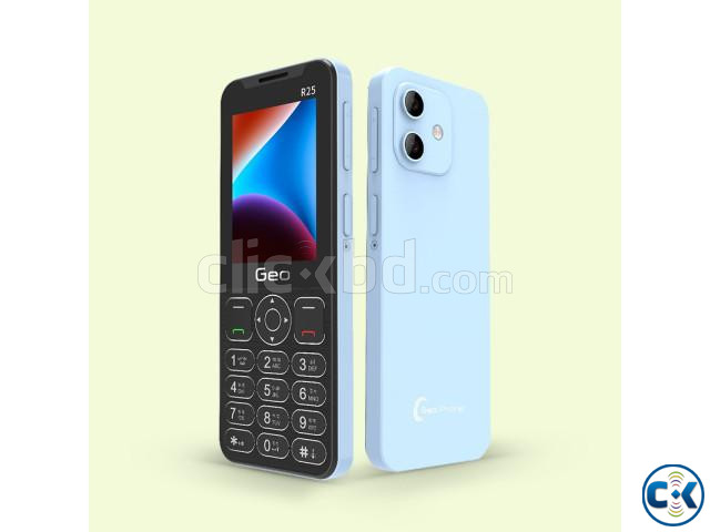 Geo R25 Mobile Ultra Slim Bluetooth Dialer Feature Phone large image 1