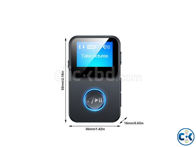 C33 Bluetooth Receiver 5.0 Audio Mini MP3 Player large image 3