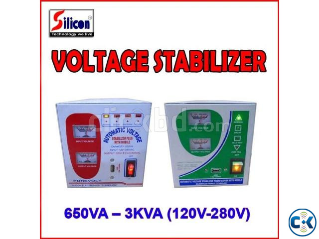 VOLTAGE STABILIZER 3KVA 120V-280V  large image 0