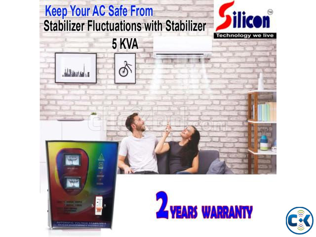 VOLTAGE STABILIZER 5KVA 120V-280V  large image 4